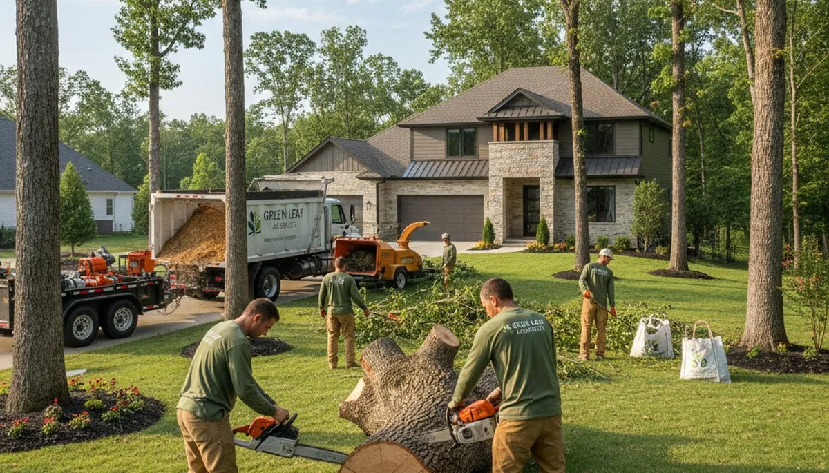 Professional lawn care and tree maintenance in Fort Worth, TX by Chop Chop Tree experts