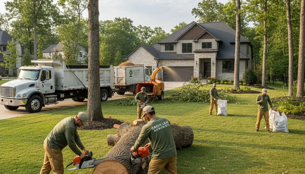 Professional lawn care and tree removal in Fort Worth, TX by Chop Chop Tree experts