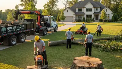 Professional lawn care and tree removal service in Fort Worth, TX by Chop Chop Tree experts