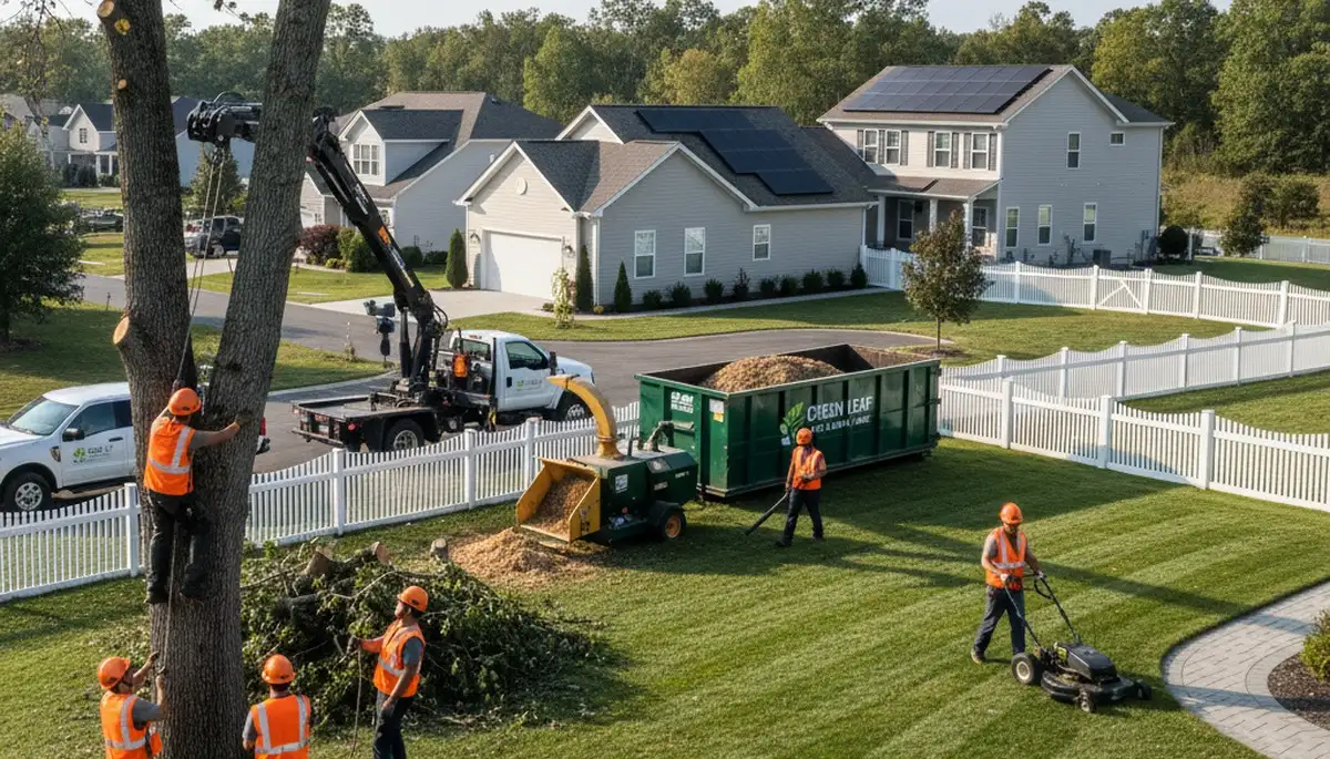 Professional lawn care and tree removal in Fort Worth, TX by Chop Chop Tree experts