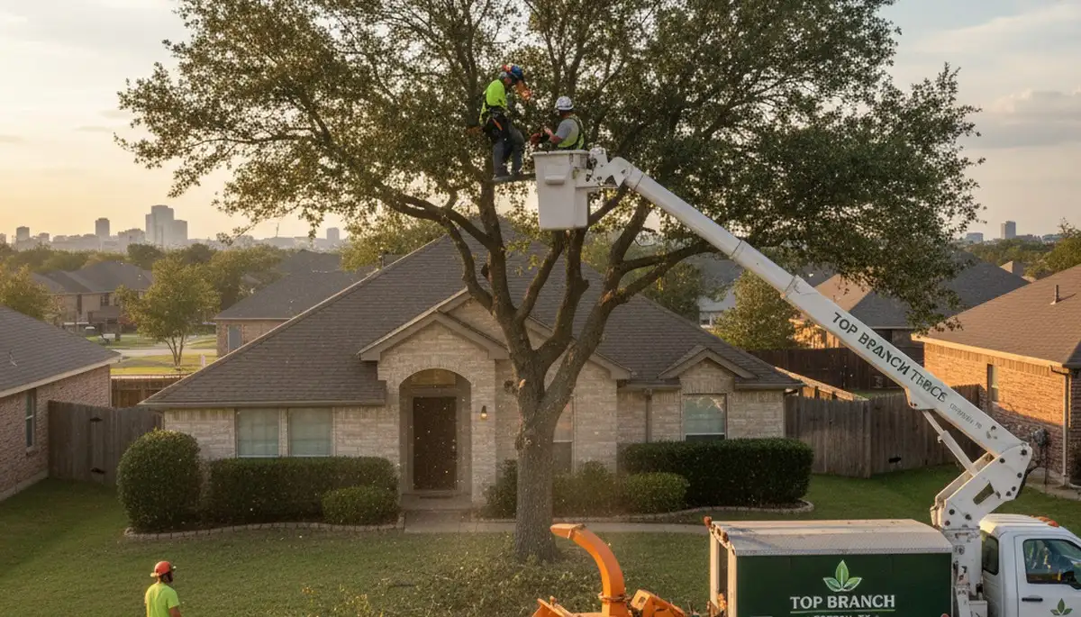 Professional tree removal service in Fort Worth TX by expert arborists at treeservicesinfortworthtx.com